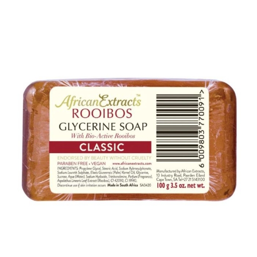 Picture of AFRICAN EXTRACTS ROOIBOS CLASSIC GLYCERINE SOAP 100g