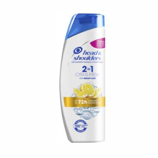 Picture of HEAD & SHOULDERS CITRUS FRESH 2IN1 SHAMPOO & CONDITIONER 400ml