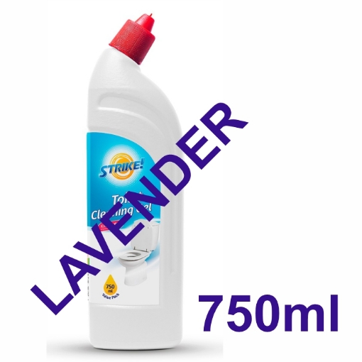 Picture of STRIKE TOILET CLEANING GEL - LAVENDER 750ml