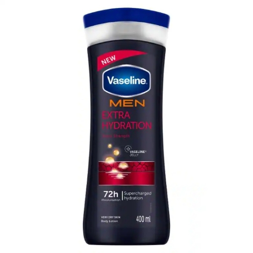 Picture of VASELINE MEN EXTRA HYDRATION BODY LOTION 400ml