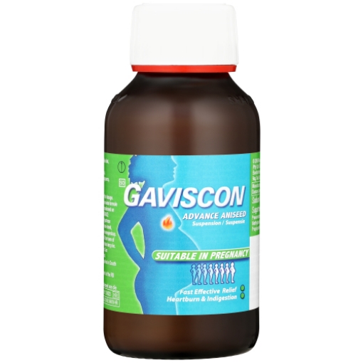 Picture of GAVISCON LIQUID ADVANCE ANISEED 200ml