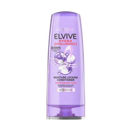 Picture of L'OREAL PARIS ELVIVE HYDRA HYALURONIC MOISTURE LOCKING HAIR CONDITIONER 400ML 
