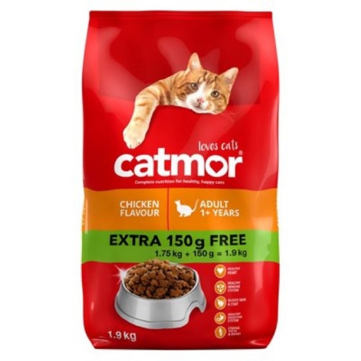 Picture of CATMOR ADULT CAT DRY FOOD - CHICKEN 1.9kg