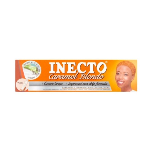 Picture of INECTO CARAMEL BLONDE PERMANENT HAIR COLOUR CREME 50ML