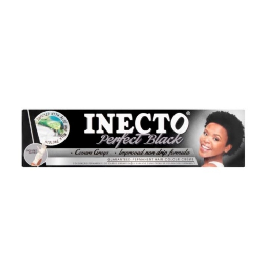 Picture of INECTO PERFECT BLACK PERMANENT HAIR COLOUR CREME 50ML