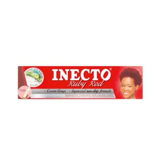 Picture of INECTO RUBY RED PERMANENT HAIR COLOUR CREME 50ML  