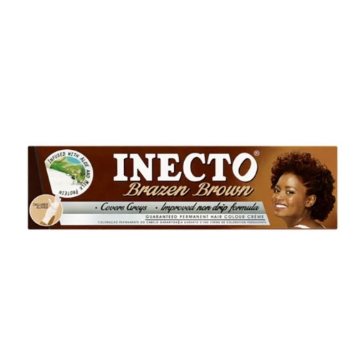 Picture of INECTO BRAZEN BROWN PERMANENT HAIR COLOUR CREME 50ML  