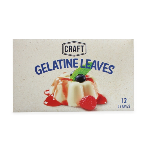 Picture of CRAFT GELATINE LEAVES 12's