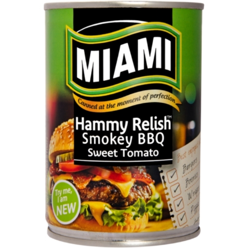 Picture of MIAMI HAMMY RELISH SMOKEY BBQ 450g