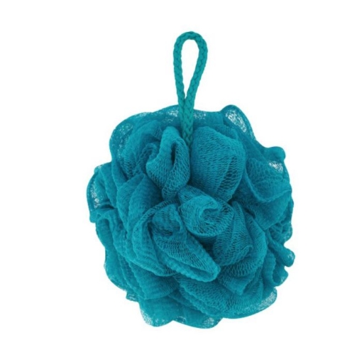 Picture of MESH BATH SPONGE TEAL 68g  