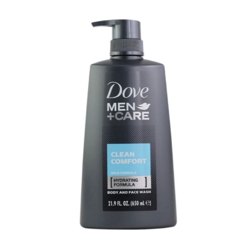 Picture of DOVE MEN+ CARE CLEAN COMFORT BODY & FACE WASH 650ml 