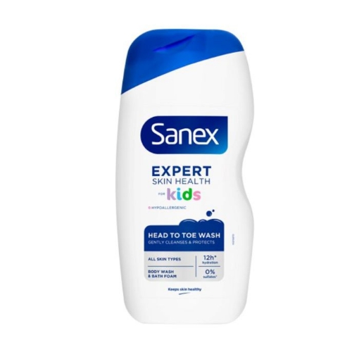 Picture of SANEX DERMO KIDS BATH FOAM & BODY WASH GEL 500ml 