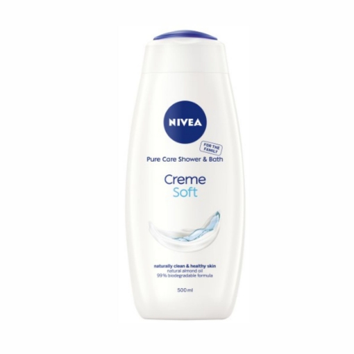 Picture of NIVEA CREME SOFT CARING SHOWER CREAM 500ml 