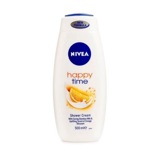 Picture of NIVEA HAPPY TIME ORANGE CARE SHOWER GEL 500ml  