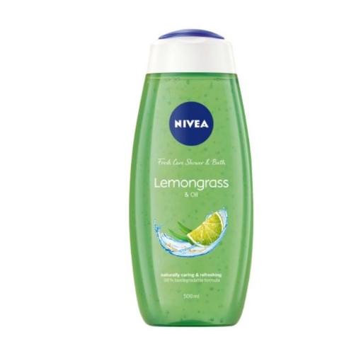Picture of NIVEA LEMONGRASS & OIL FRESH SHOWER GEL 500ml  