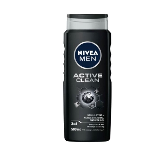 Picture of NIVEA MEN ACTIVE CLEAN SHOWER GEL 500ml 