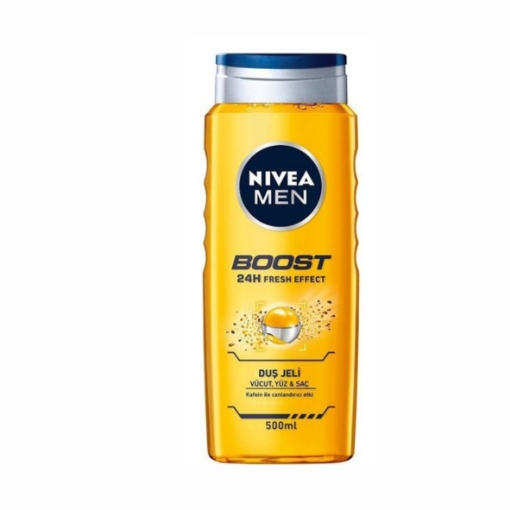 Picture of NIVEA MEN BOOST SHOWER GEL 500ml  