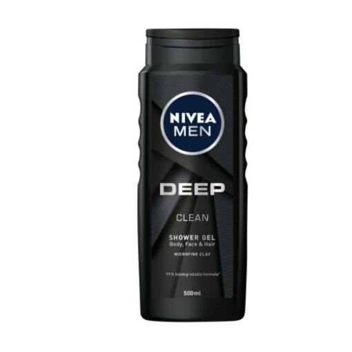 Picture of NIVEA MEN DEEP CLEAN SHOWER GEL 500ml  