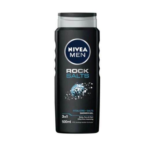 Picture of NIVEA MEN ROCK SALTS SHOWER GEL 500ml 