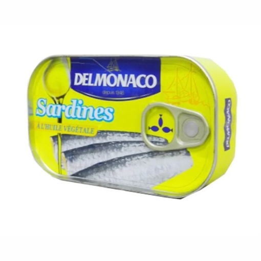 Picture of DELMONACO SARDINES IN VEGETABLE OIL 120g