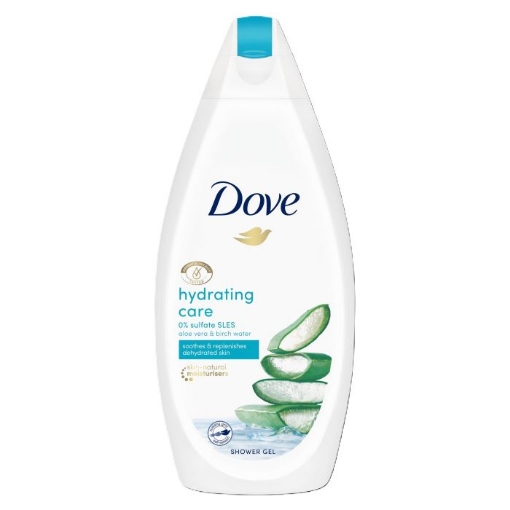 Picture of DOVE SHOWER GEL HYDRATING CARE ALOE & BIRCH 500ml 