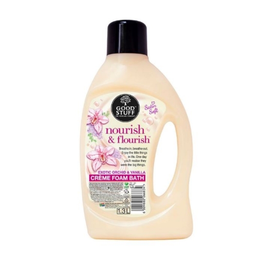 Picture of GOODSTUFF NOURISH & FLOURISH  3 IN 1 FOAM BATH CREME 1.3L 