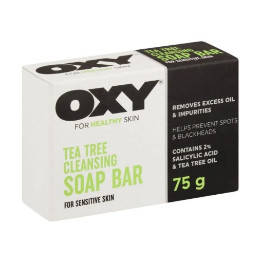 Picture of OXY TEA TREE CLEANSING SOAP BAR 75g