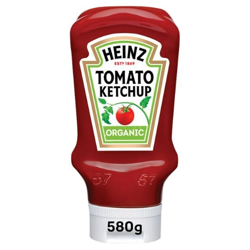 Picture of HEINZ ORGANIC TOMATO KETCHUP 580g