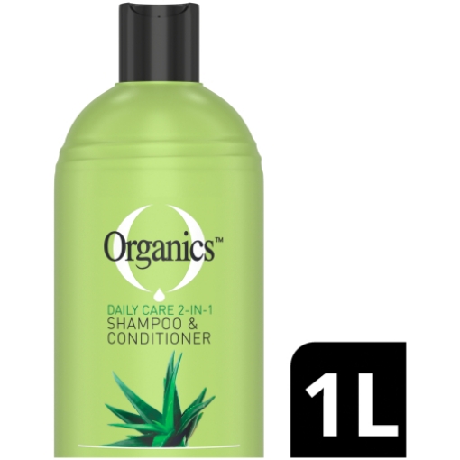 Picture of ORGANICS 2-IN-1 SHAMPOO & CONDITIONER DAILY CARE 1L