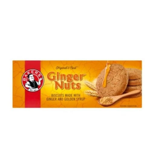 Picture of BAKERS GINGER NUTS BISCUITS 190g