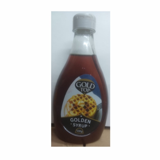 Picture of GOLD TOP SYRUP SQUEEZE CARAMEL FLAVOUR  500g