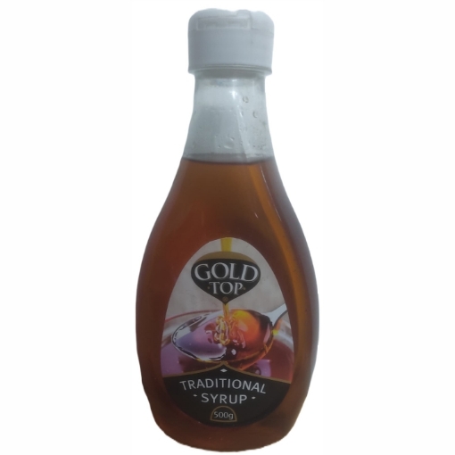 Picture of GOLD TOP SYRUP SQUEEZE TRADITIONAL FLAVOUR  500g
