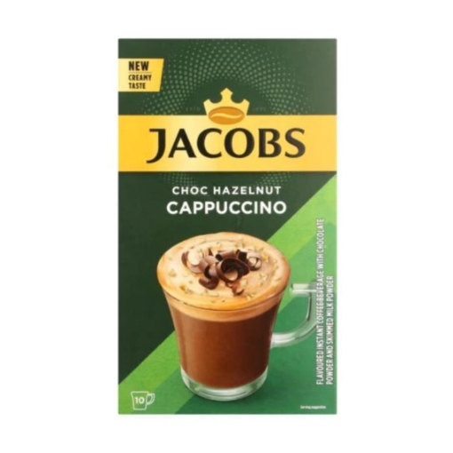 Picture of JACOBS CHOCOLATE HAZELNUT CAPPUCCINO STICKS 10's 