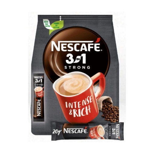 Picture of NESCAFE 3-in-1 STRONG COFFEE SACHETS 50's