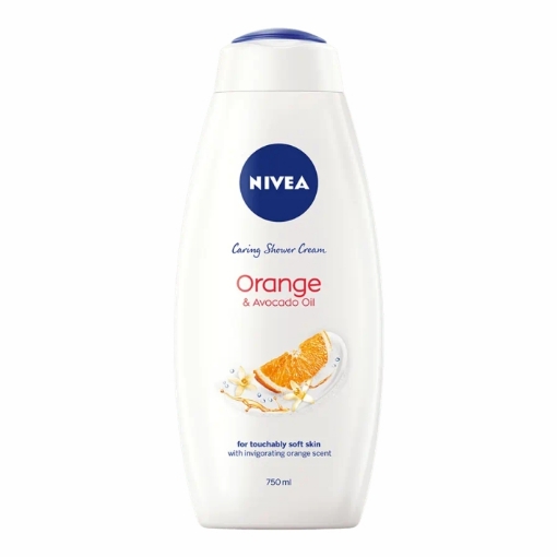 Picture of NIVEA CARE ORANGE & AVOCADO OIL SHOWER CREAM 750ml