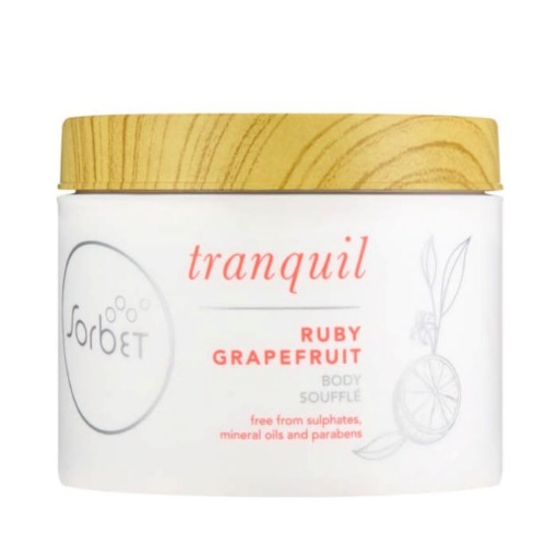 Picture of SORBET TRANQUIL RUBY GRAPEFRUIT BODY SOUFFLE 250ml 