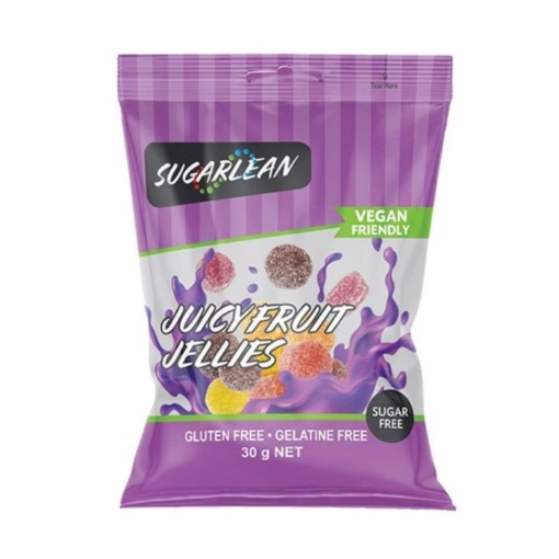 Picture of SUGARLEAN SUGAR FREE JUICY FRUIT VEGAN JELLIES 30g
