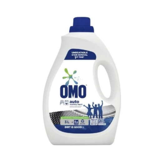 Picture of OMO REGULAR STAIN REMOVAL AUTO WASHING LIQUID DEGERGENT 3L