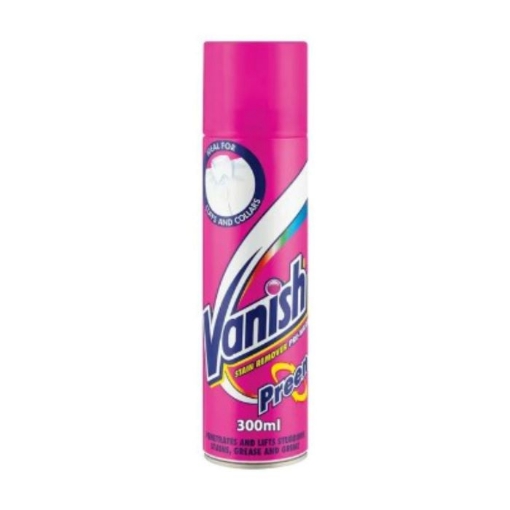 Picture of VANISH STAIN REMOVER PRE WASH AEROSOL PREEN 300ML