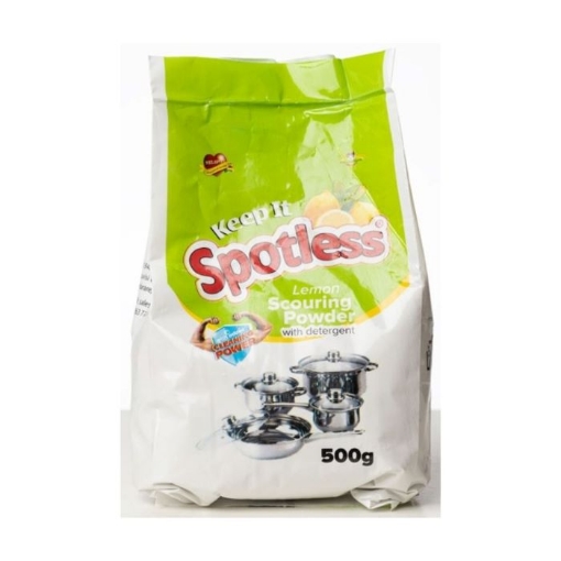 Picture of SPOTLESS LEMON SCOURING POWDER SATCHET 500G 