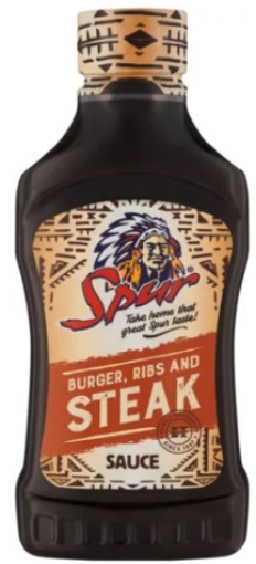Picture of SPUR BURGER RIBS STEAK SQUEEZE SAUCE 500ml