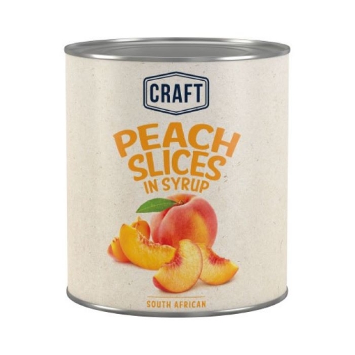 Picture of CRAFT PEACH SLICES 3KG