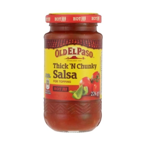 Picture of OLD EL PASO HOT THICK & CHUNKY SALSA 226g