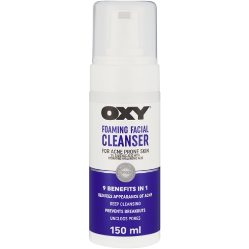 Picture of OXY PRO ACNE 10% FOAMING FACIAL CLEANSER 150ML