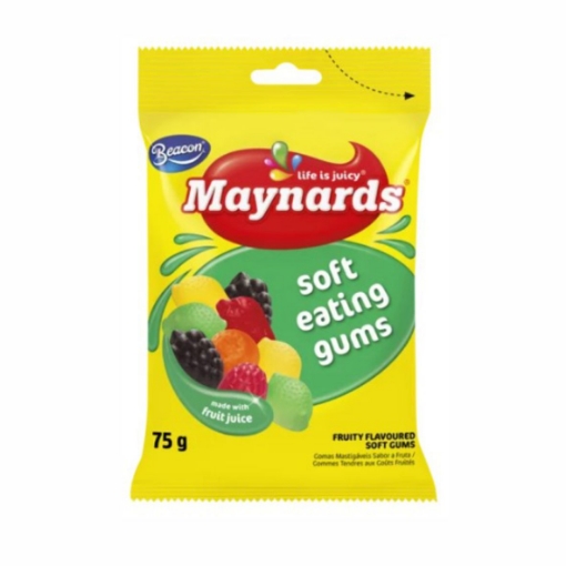 Picture of MAYNARDS SOFT EATING  FRUITY GUMS 75g