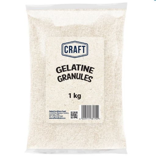 Picture of CRAFT GELATINE GRANULES 75 Std. 1KG