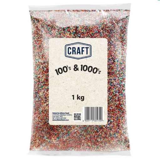 Picture of CRAFT 100's & 1000's SPRINKLES 1KG