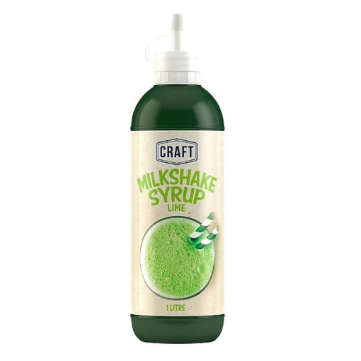 Picture of CRAFT LIME FLAVOURED MILKSHAKE SYRUP 1L