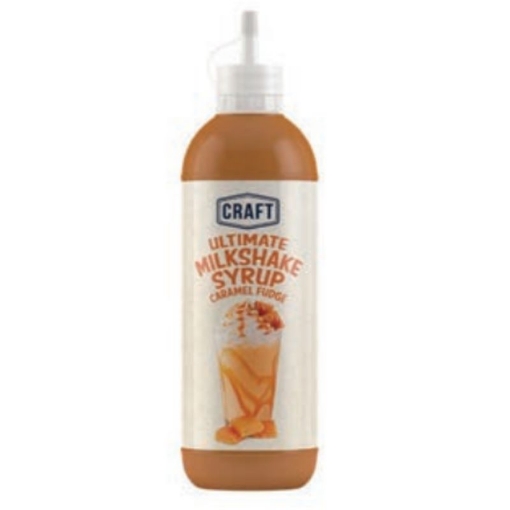 Picture of CRAFT CARAMEL FUDGE FLAVOURED MILKSHAKE SYRUP 1L