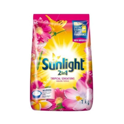 Picture of SUNLIGHT 2 IN 1 TROPICAL SENSATIONS HAND WASHING POWDER 1KG